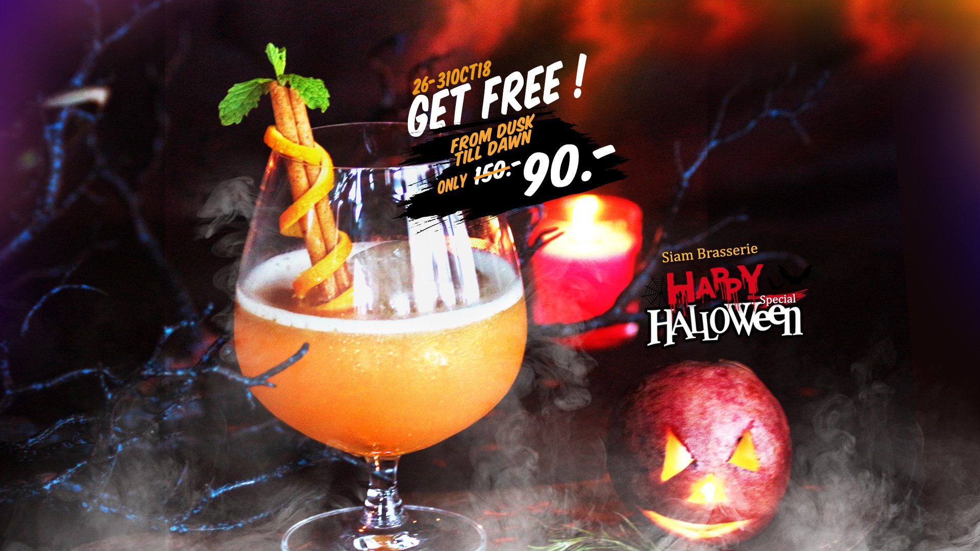 Siam Brasserie Happy Halloween Special