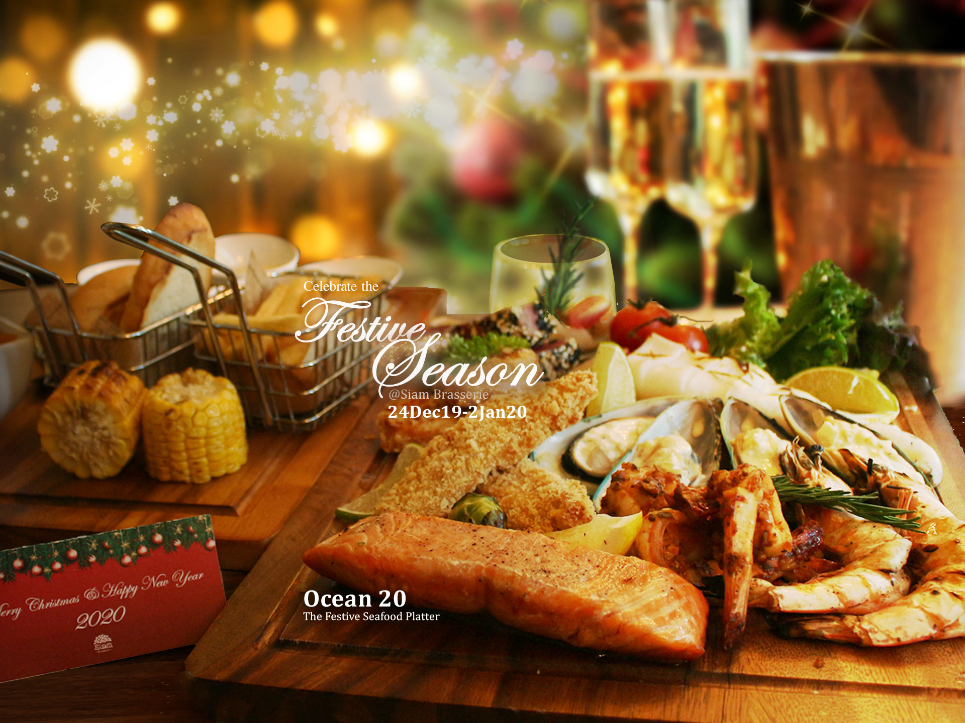 Celebrate the Festive Season @Siam Brasserie